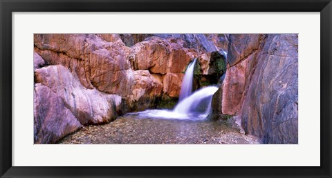 Framed Grand Canyon Waterfall, Arizona Print