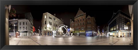 Framed Arthur Square, Belfast, Northern Ireland Print