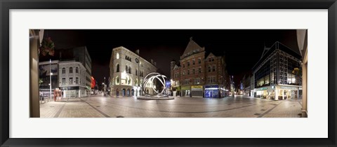 Framed Arthur Square, Belfast, Northern Ireland Print