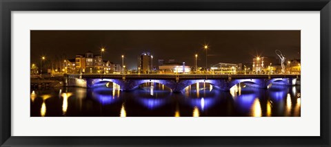 Framed Queen&#39;s Bridge, Belfast, Northern Ireland Print