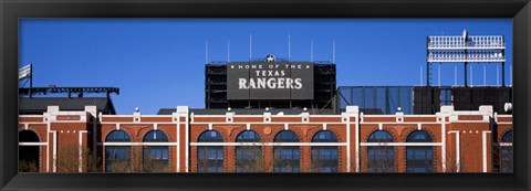 Framed Rangers Ballpark, Dallas, Texas Print