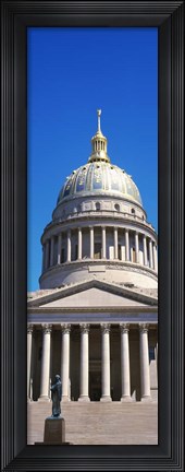 Framed West Virginia State Capitol, Charleston Print