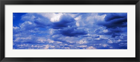 Framed Storm Clouds in the Sky Print