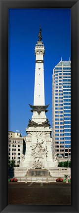 Framed Soldiers&#39; and Sailors&#39; Monument, Indianapolis, Indiana Print