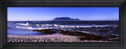 Framed Blouberg Beach, Cape Town, South Africa Print