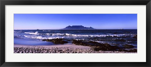 Framed Blouberg Beach, Cape Town, South Africa Print