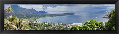 Framed Tavurvur, Papua New Guinea Print