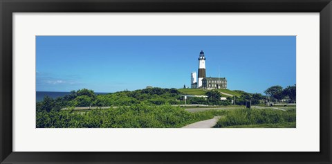 Framed Montauk Point Lighthouse, New York Print