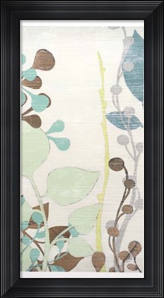 Framed Urban Garden II - Metallic Foil Print