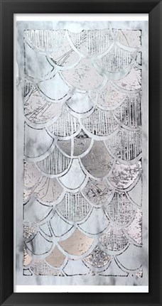 Framed Gilded Imprint II - Metallic Foil Print