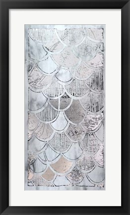 Framed Gilded Imprint II - Metallic Foil Print