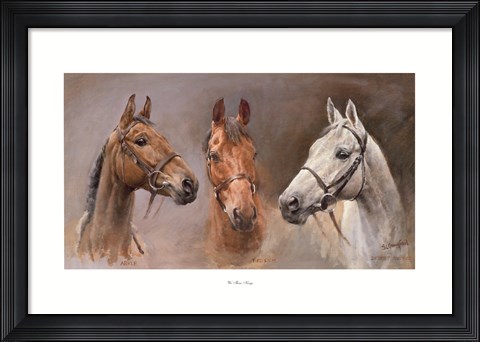 Framed We Three Kings Print