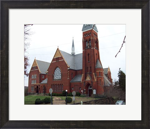 Framed First Baptist Lynchburg Print