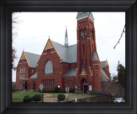 Framed First Baptist Lynchburg Print