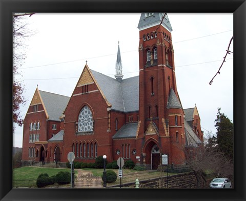 Framed First Baptist Lynchburg Print