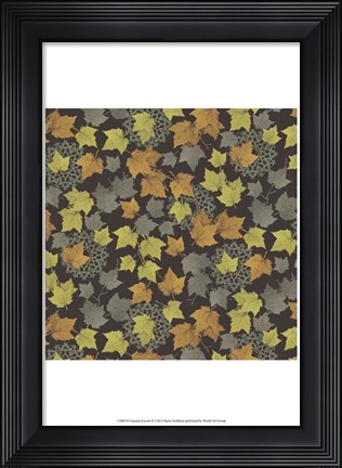 Framed Autumn Favors II Print
