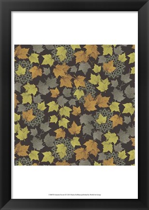 Framed Autumn Favors II Print