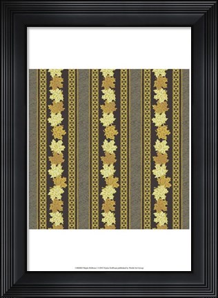 Framed Maple Ribbons I Print