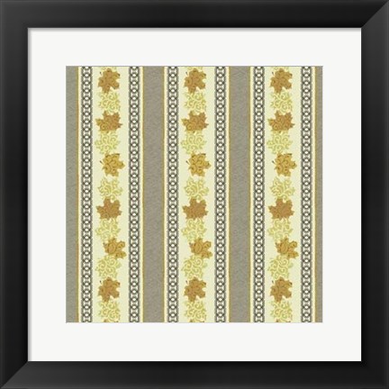 Framed Maple Ribbons II Print