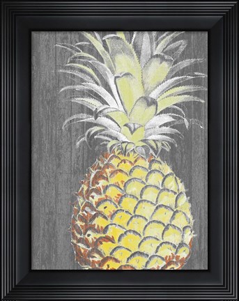 Framed Vibrant Pineapple Splendor II Print