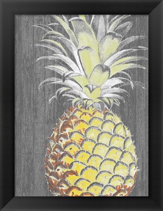 Framed Vibrant Pineapple Splendor II Print