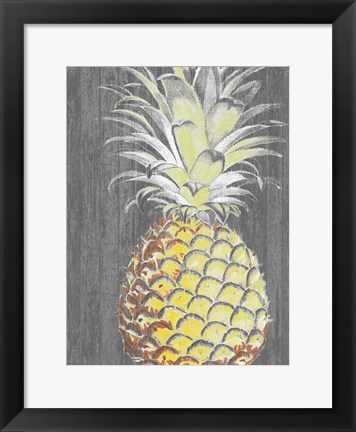 Framed Vibrant Pineapple Splendor II Print