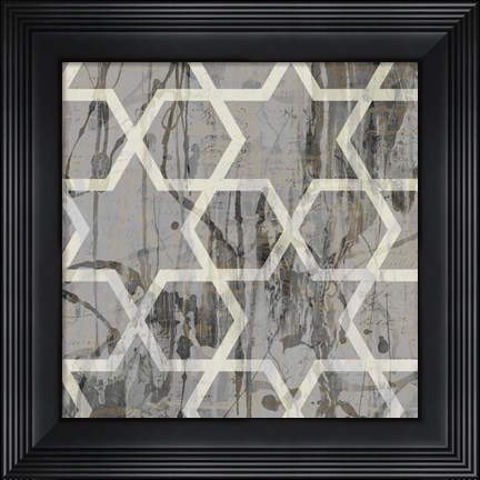 Framed Neutral Metric VII Print