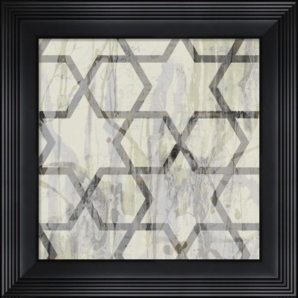 Framed Neutral Metric VIII Print