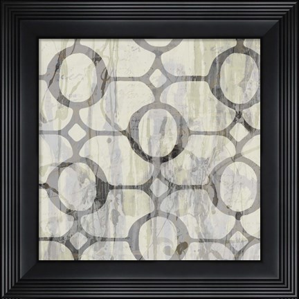 Framed Neutral Metric IX Print