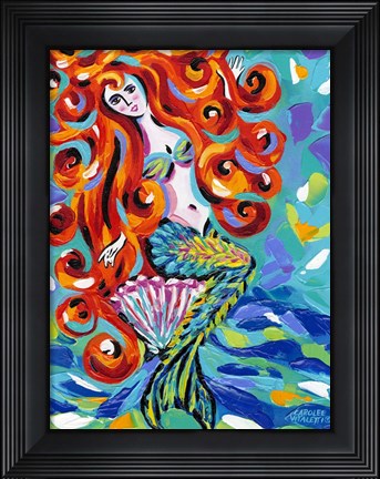 Framed Ocean Friends IV Print