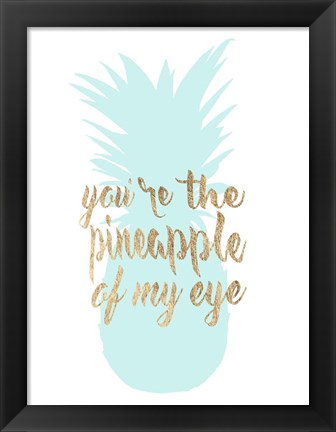 Framed Pineapple Life II Print