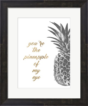 Framed Pineapple Life III Print