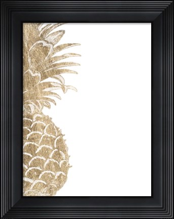 Framed Pineapple Life V Print