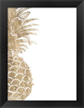 Framed Pineapple Life V Print