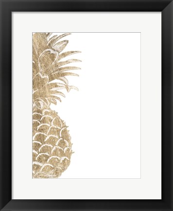 Framed Pineapple Life V Print