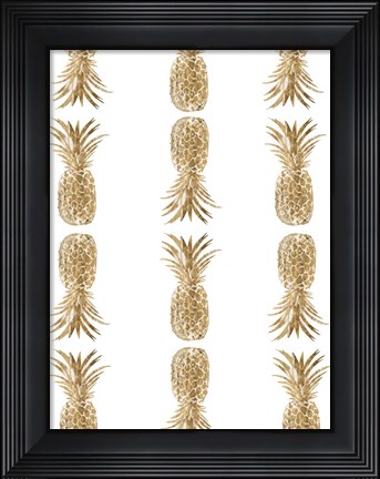 Framed Pineapple Life VI Print