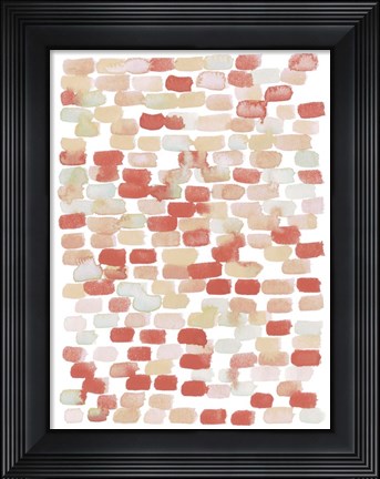 Framed Candy Pattern II Print