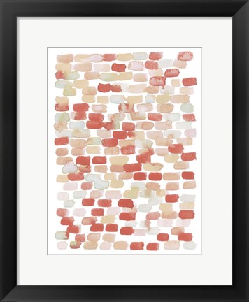 Framed Candy Pattern II Print