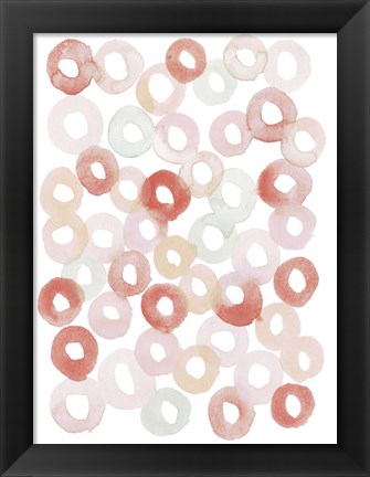 Framed Candy Pattern III Print