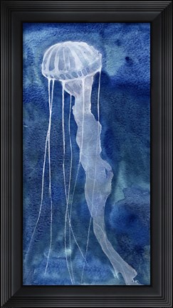 Framed Indigo Nettle II Print