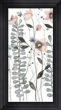 Framed Ethereal Triptych I Print