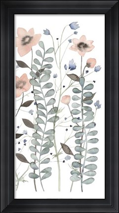 Framed Ethereal Triptych III Print