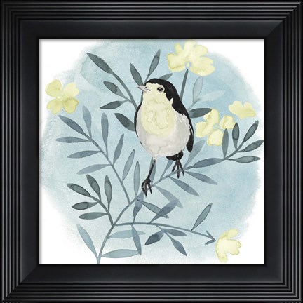 Framed Feathered Friends II Print