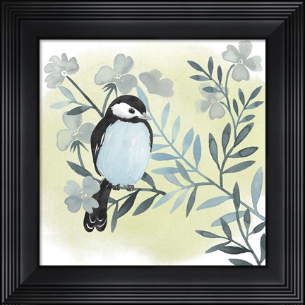 Framed Feathered Friends III Print