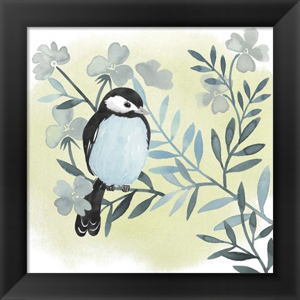 Framed Feathered Friends III Print