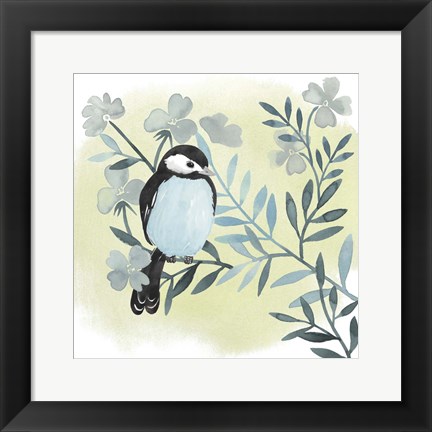 Framed Feathered Friends III Print