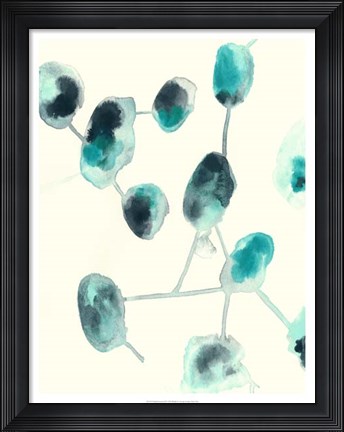 Framed Fluid Structure II Print