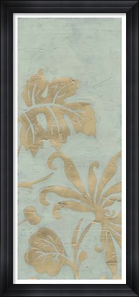 Framed Graceful Garden Triptych I Print