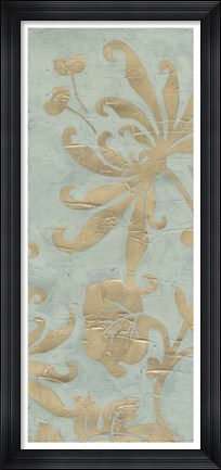 Framed Graceful Garden Triptych II Print