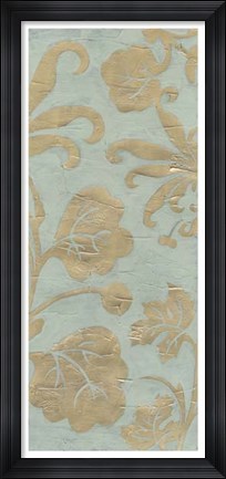 Framed Graceful Garden Triptych III Print